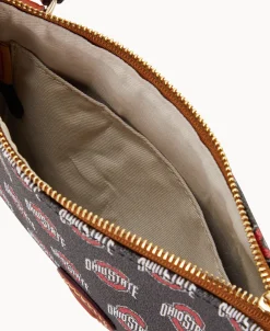 Dooney & Bourke Game Day Ready | Printed Fabric^Collegiate University Top Zip Crossbody