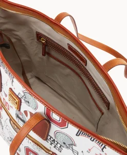 Dooney & Bourke Game Day Ready | Printed Fabric^Collegiate University Tote