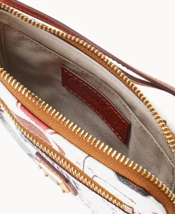 Dooney & Bourke Grab and Go | Wristlets^Collegiate University Zip Around Wristlet