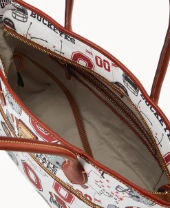 Dooney & Bourke Game Day Ready | Printed Fabric^Collegiate University Tote