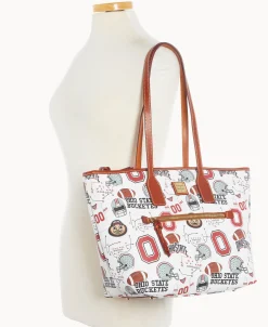 Dooney & Bourke Game Day Ready | Printed Fabric^Collegiate University Tote