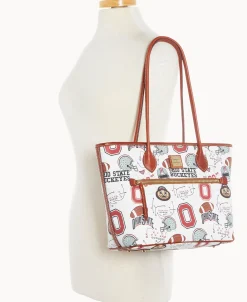 Dooney & Bourke Game Day Ready | Printed Fabric^Collegiate University Tote