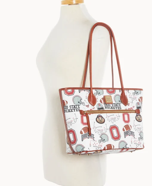 Dooney & Bourke Game Day Ready | Printed Fabric^Collegiate University Tote