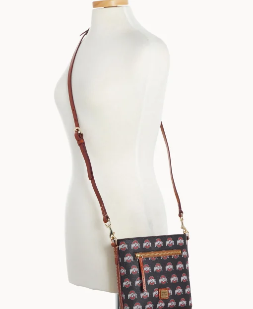 Dooney & Bourke Game Day Ready | Printed Fabric^Collegiate University Small Zip Crossbody