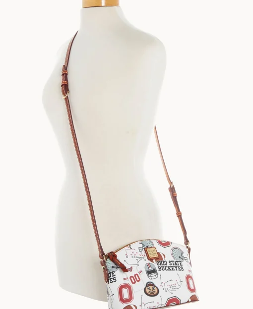 Dooney & Bourke Game Day Ready | Printed Fabric^Collegiate University Suki Crossbody