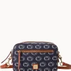 Dooney & Bourke Game Day Ready | Printed Fabric^Collegiate University Camera Zip Crossbody