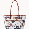 Dooney & Bourke Game Day Ready | Printed Fabric^Collegiate University Tote