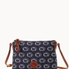 Dooney & Bourke Game Day Ready | Printed Fabric^Collegiate University Crossbody Pouchette