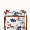 Dooney & Bourke Game Day Ready | Printed Fabric^Collegiate University Crossbody