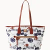 Dooney & Bourke Game Day Ready | Printed Fabric^Collegiate University Tote