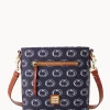 Dooney & Bourke Game Day Ready | Printed Fabric^Collegiate University Small Zip Crossbody