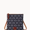 Dooney & Bourke Game Day Ready | Printed Fabric^Collegiate University North South Top Zip Crossbody