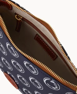 Dooney & Bourke Game Day Ready | Printed Fabric^Collegiate University Crossbody Pouchette