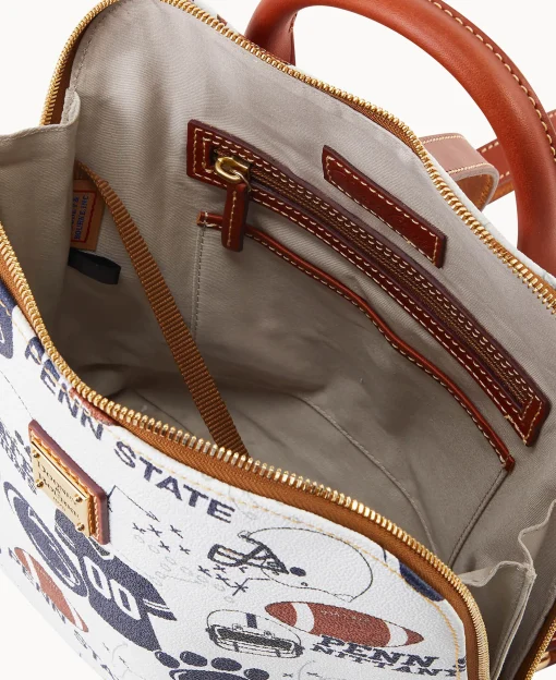 Dooney & Bourke Game Day Ready | Printed Fabric^Collegiate University Zip Pod Backpack