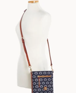 Dooney & Bourke Game Day Ready | Printed Fabric^Collegiate University Small Zip Crossbody