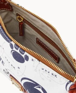 Dooney & Bourke Game Day Ready | Printed Fabric^Collegiate University Crossbody Pouchette