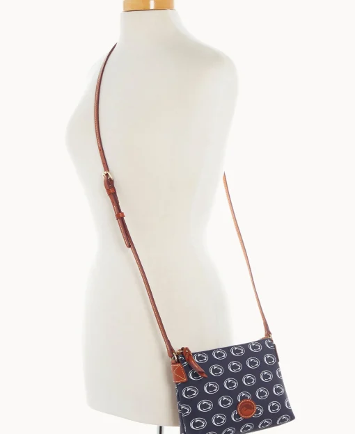 Dooney & Bourke Game Day Ready | Printed Fabric^Collegiate University Crossbody Pouchette