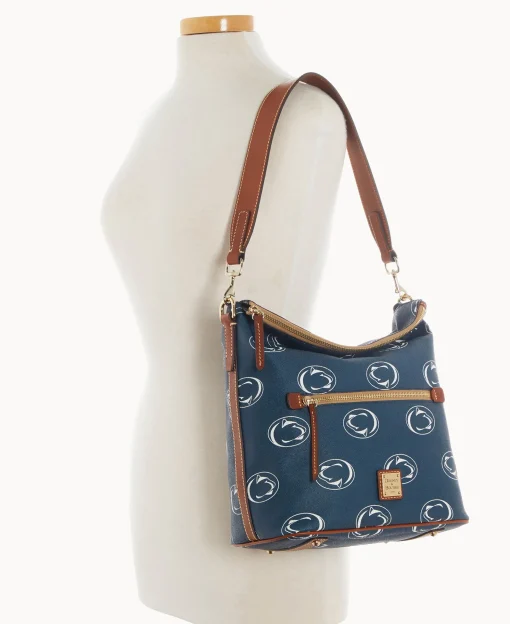 Dooney & Bourke Printed Fabric^Collegiate University Large Sac