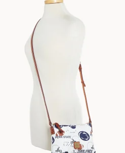 Dooney & Bourke Game Day Ready | Printed Fabric^Collegiate University Crossbody Pouchette