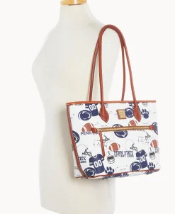 Dooney & Bourke Game Day Ready | Printed Fabric^Collegiate University Tote