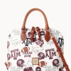 Dooney & Bourke Game Day Ready | Printed Fabric^Collegiate Texas Achr(38)M University Zip Zip Satchel