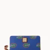Dooney & Bourke Grab and Go | Wristlets^Collegiate University of Large Zip Around Wristlet