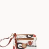 Dooney & Bourke Grab and Go | Wristlets^Collegiate University of Georgia Zip Around Wristlet