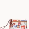 Dooney & Bourke Grab and Go | Wristlets^Collegiate a Double Zip Wristlet