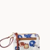 Dooney & Bourke Grab and Go | Wristlets^Collegiate University of Kentucky Zip Around Wristlet