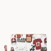 Dooney & Bourke Grab and Go | Wristlets^Collegiate University of Large Zip Around Wristlet