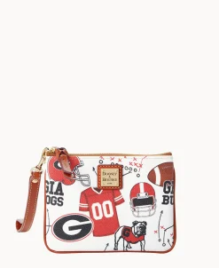 Dooney & Bourke Grab and Go | Wristlets^Collegiate University of Georgia Stadium Wristlet