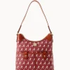 Dooney & Bourke Game Day Ready | Printed Fabric^Collegiate University of Alabama Zip Hobo