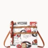 Dooney & Bourke Game Day Ready | Printed Fabric^Collegiate University of N S Triple Zip Crossbody