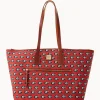 Dooney & Bourke Game Day Ready | Printed Fabric^Collegiate University of Georgia Large Tote