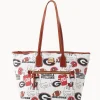 Dooney & Bourke Game Day Ready | Printed Fabric^Collegiate University of Georgia Tote