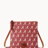 Dooney & Bourke Game Day Ready | Printed Fabric^Collegiate a North South Top Zip Crossbody