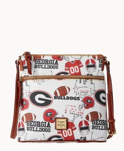 Dooney & Bourke Game Day Ready | Printed Fabric^Collegiate University of Georgia Crossbody