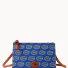 Dooney & Bourke Game Day Ready | Printed Fabric^Collegiate a Top Zip Crossbody