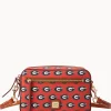 Dooney & Bourke Game Day Ready | Printed Fabric^Collegiate University of Georgia Camera Zip Crossbody