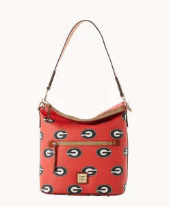 Dooney & Bourke Printed Fabric | Shoulder Bags^Collegiate University of Large Sac