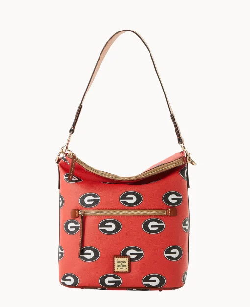 Dooney & Bourke Printed Fabric | Shoulder Bags^Collegiate University of Large Sac
