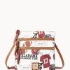 Dooney & Bourke Game Day Ready | Printed Fabric^Collegiate University of Alabama N S Triple Zip Crossbody
