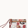 Dooney & Bourke Grab and Go | Wristlets^Collegiate a Double Zip Wristlet