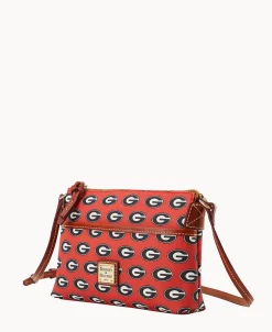 Dooney & Bourke Game Day Ready | Printed Fabric^Collegiate a Ginger Crossbody