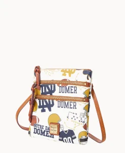 Dooney & Bourke Game Day Ready | Printed Fabric^Collegiate University of N S Triple Zip Crossbody