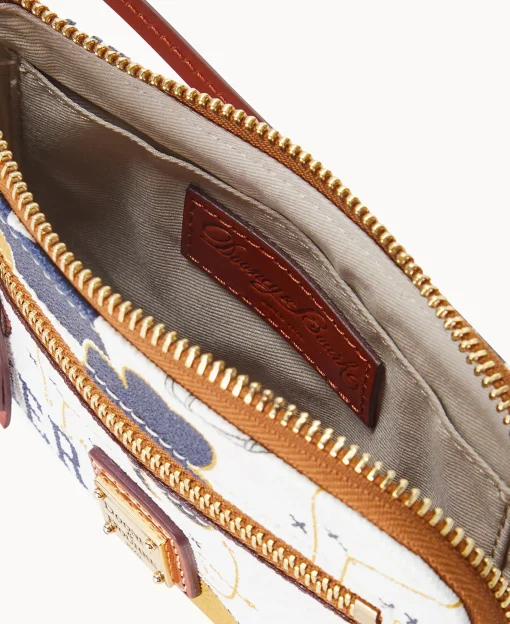 Dooney & Bourke Grab and Go | Wristlets^Collegiate University of Zip Around Wristlet