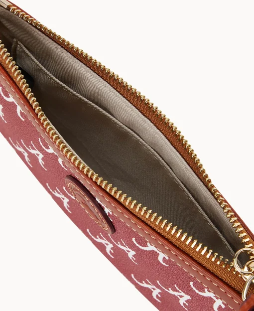 Dooney & Bourke Grab and Go | Wristlets^Collegiate University of Large Slim Wristlet