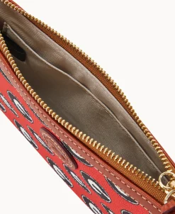 Dooney & Bourke Grab and Go | Wristlets^Collegiate University of Large Slim Wristlet