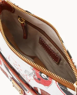 Dooney & Bourke Game Day Ready | Printed Fabric^Collegiate a Ginger Crossbody