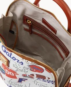Dooney & Bourke Game Day Ready | Printed Fabric^Collegiate University of Zip Pod Backpack